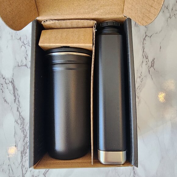 NIB Set of FOUR Stanley Adventure Pre-Party Shot Glass + Flask Set in Black - Picture 7 of 13